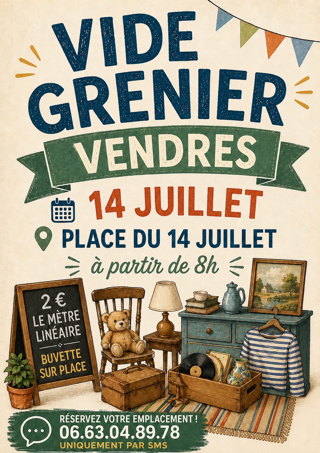 Vide grenier sans logo
