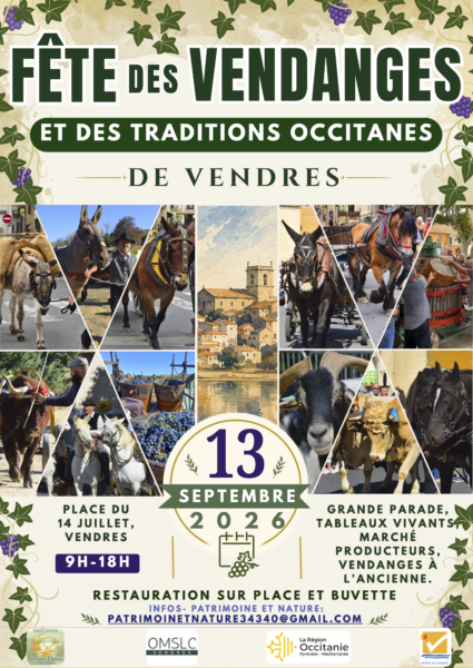 A3 Affiche Fête des Vendanges 3 