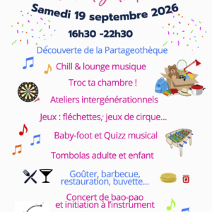 Fête de la Partageothèque : une journée festive autour du partage